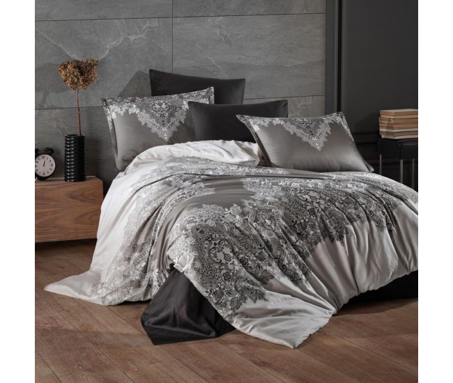 Lenjerie de pat satin clasy king size (noldor)